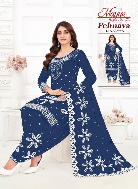 Pehnava Vol 8 By Mayur Cotton Printed Dress Material Wholesale Market In Surat